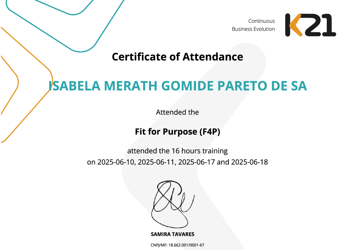 Certificado K21